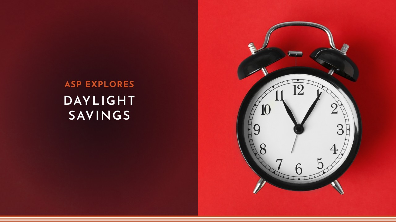 TURNING BACK THE CLOCK A Starting Point